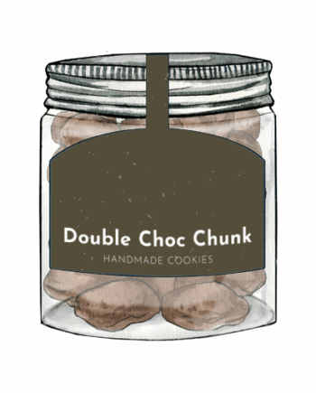 Double Choc Chunk Cookie Jar