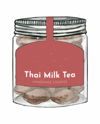 Thai Milk Tea Cookie Jar